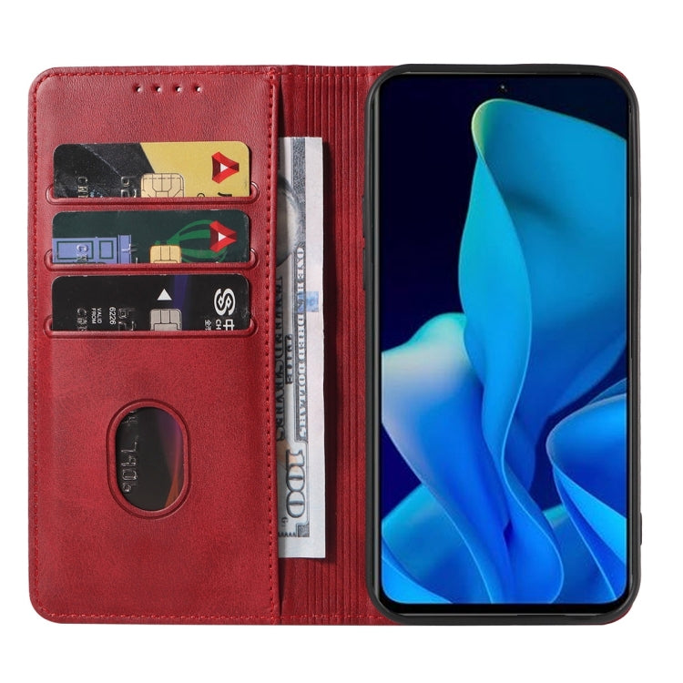 For Xiaomi Mi 11i HyperCharge Magnetic Closure Leather Phone Case