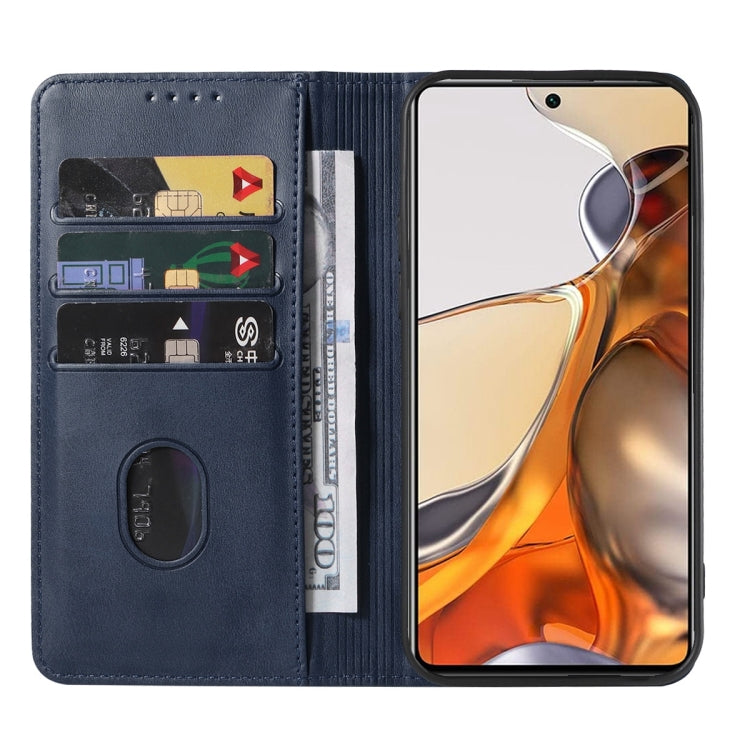 For Xiaomi 11T / 11T Pro Magnetic Closure Leather Phone Case