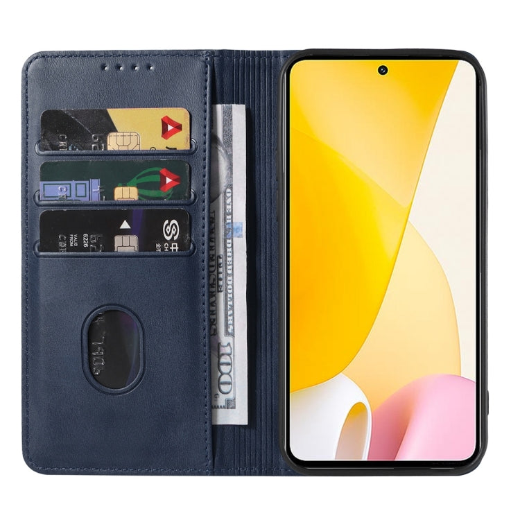 For Xiaomi 12 Lite Magnetic Closure Leather Phone Case