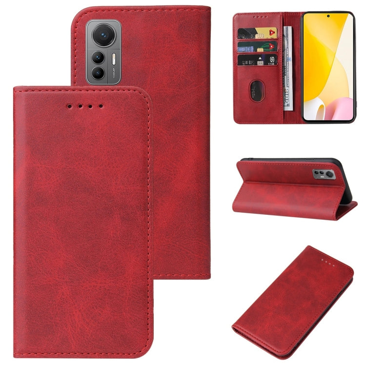 For Xiaomi 12 Lite Magnetic Closure Leather Phone Case