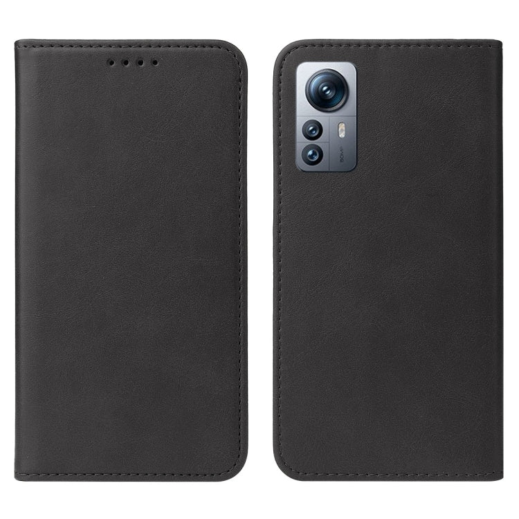 For Xiaomi 12 Pro Dimensity Magnetic Closure Leather Phone Case