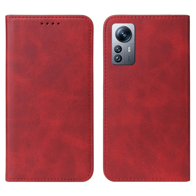 For Xiaomi 12 Pro Dimensity Magnetic Closure Leather Phone Case