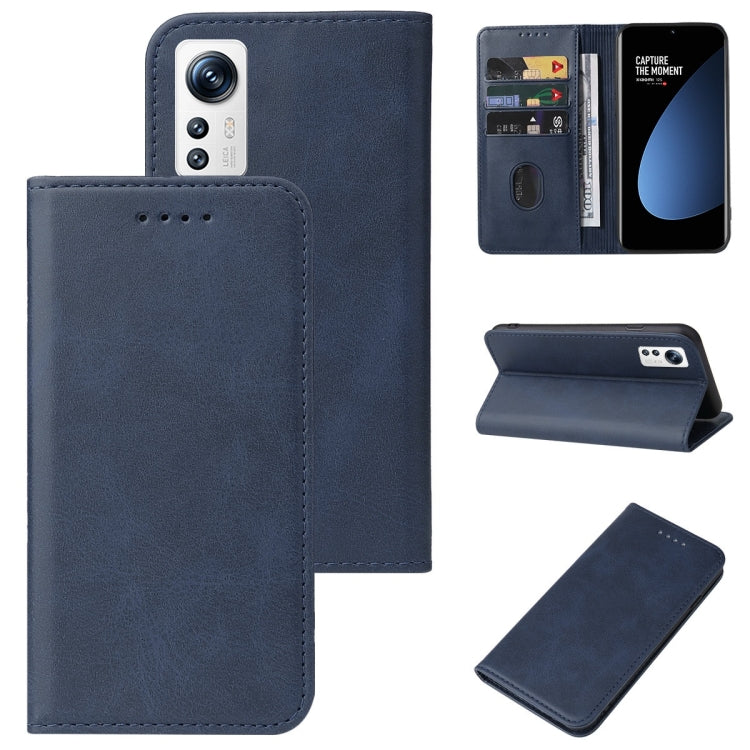 For Xiaomi 12S Magnetic Closure Leather Phone Case