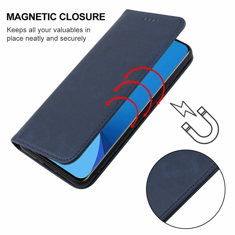 For Xiaomi 12X Magnetic Closure Leather Phone Case