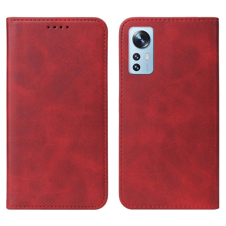 For Xiaomi 12X Magnetic Closure Leather Phone Case
