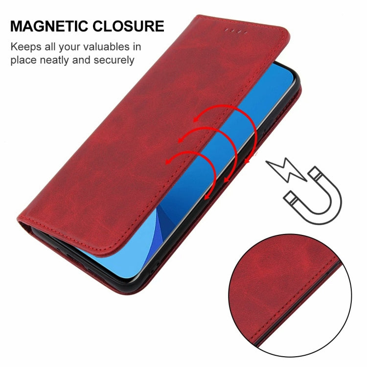 For Xiaomi 12X Magnetic Closure Leather Phone Case