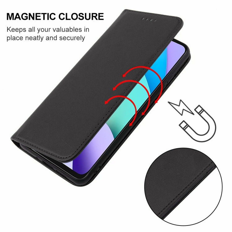 For Xiaomi Redmi 10 2022 Magnetic Closure Leather Phone Case