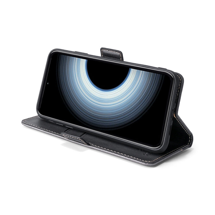 For Xiaomi Redmi K50 Ultra/Xiaomi 12T/Xiaomi 12T Pro Contrast Color Side Buckle Leather Phone Case