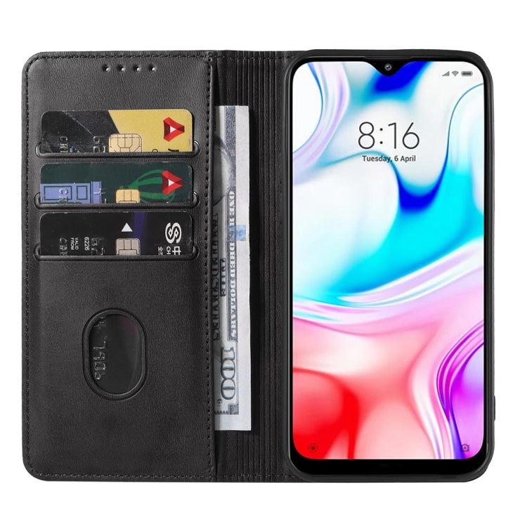 For Xiaomi Redmi 8 Magnetic Closure Leather Phone Case