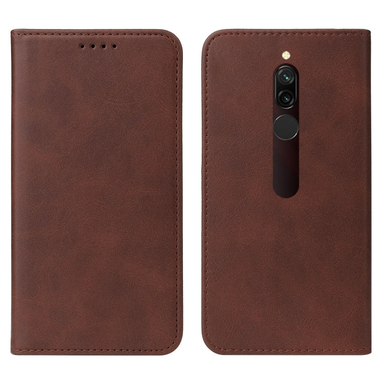 For Xiaomi Redmi 8 Magnetic Closure Leather Phone Case