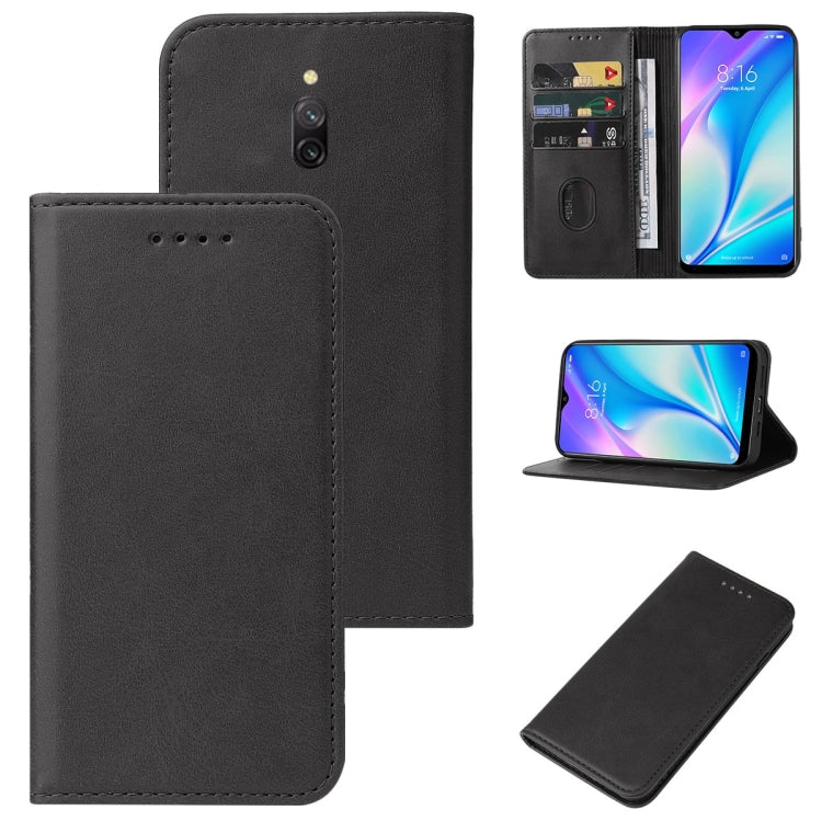 For Xiaomi Redmi 8A Pro Magnetic Closure Leather Phone Case