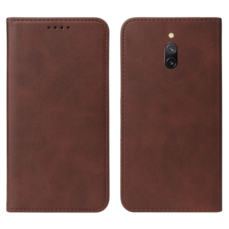For Xiaomi Redmi 8A Pro Magnetic Closure Leather Phone Case