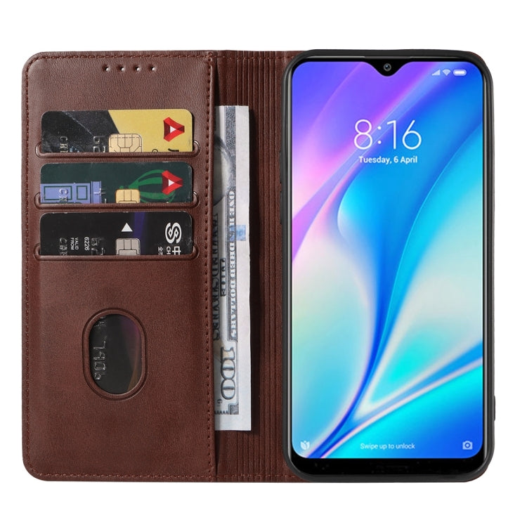 For Xiaomi Redmi 8A Pro Magnetic Closure Leather Phone Case
