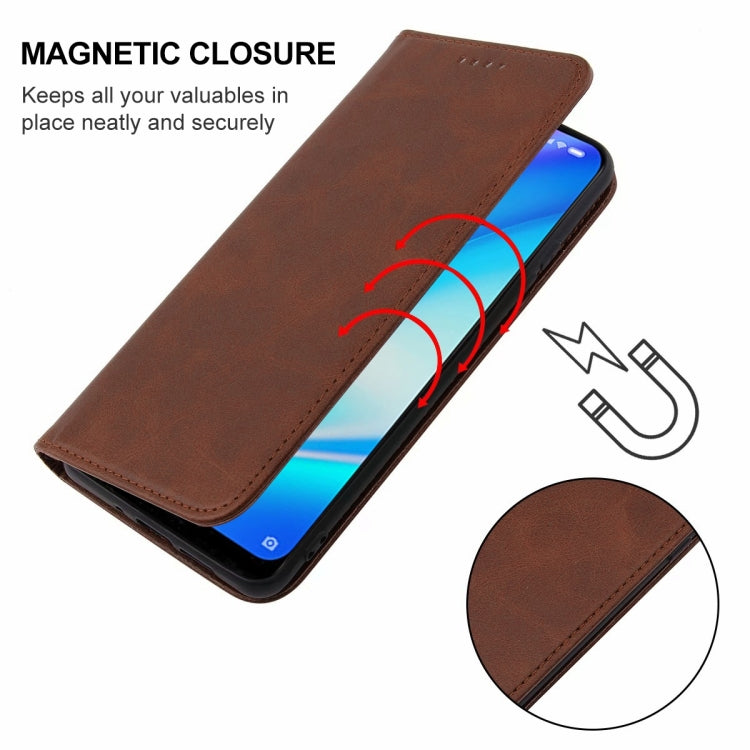 For Xiaomi Redmi 8A Pro Magnetic Closure Leather Phone Case