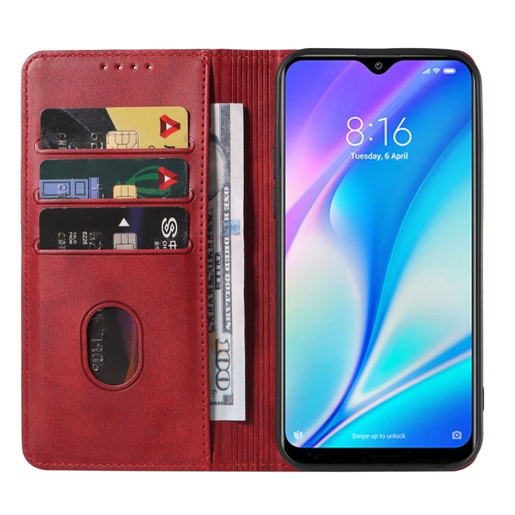 For Xiaomi Redmi 8A Pro Magnetic Closure Leather Phone Case