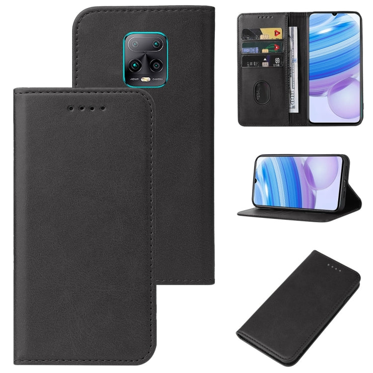 For Xiaomi Redmi 10X Pro 5G Magnetic Closure Leather Phone Case