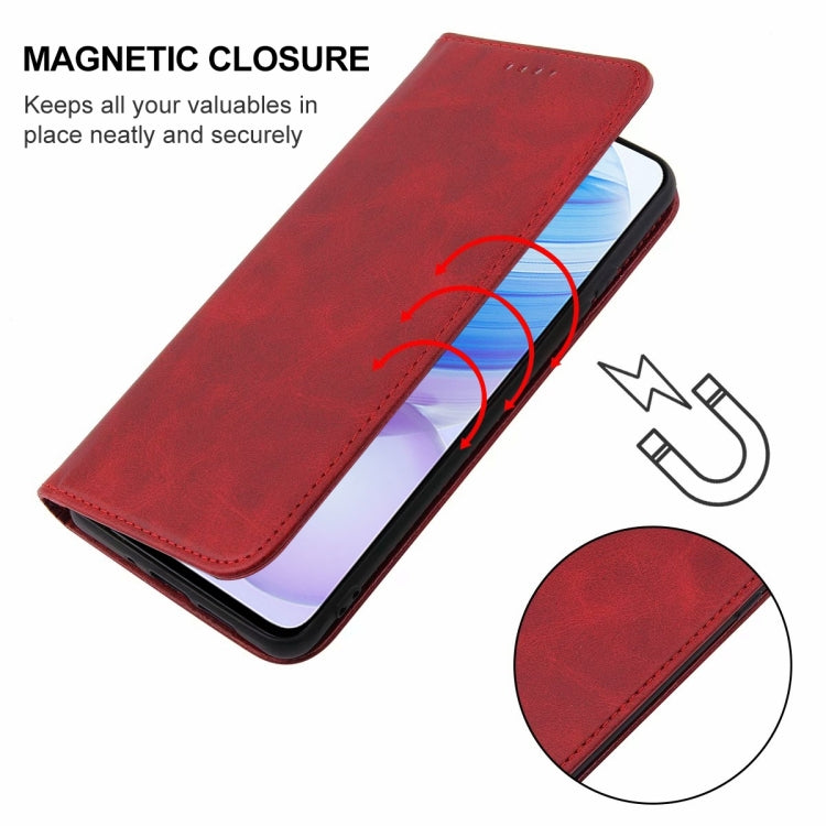 For Xiaomi Redmi 10X Pro 5G Magnetic Closure Leather Phone Case