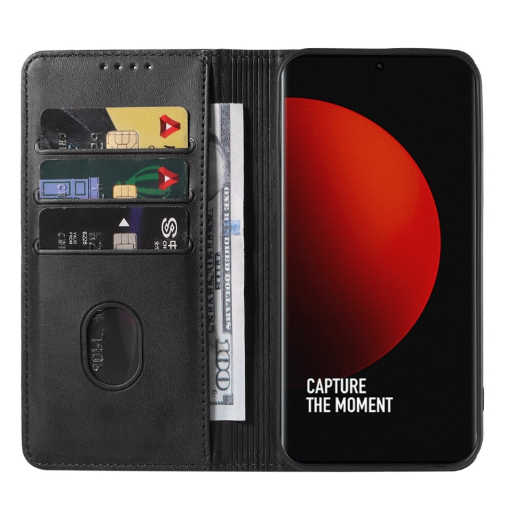 For Xiaomi 12S Ultra Magnetic Closure Leather Phone Case