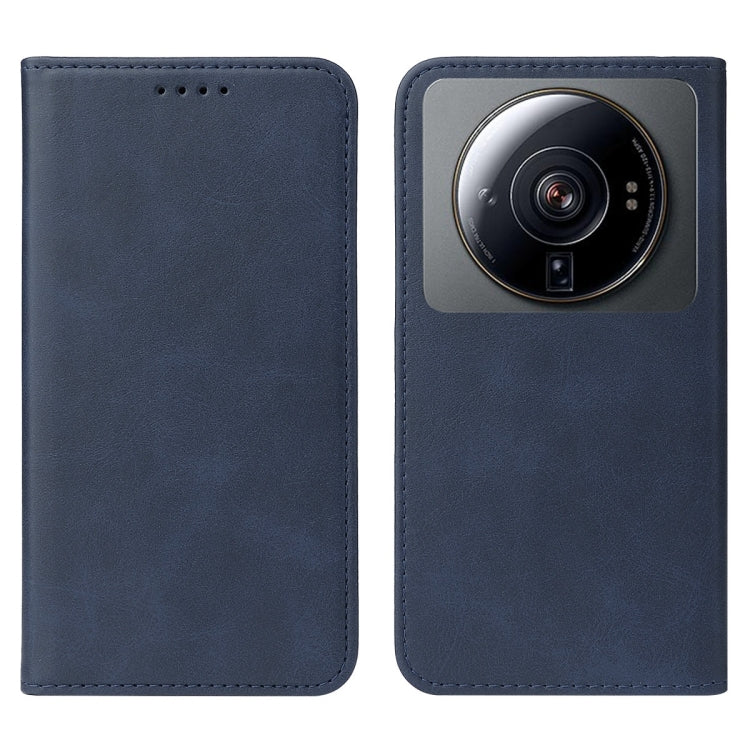 For Xiaomi 12S Ultra Magnetic Closure Leather Phone Case