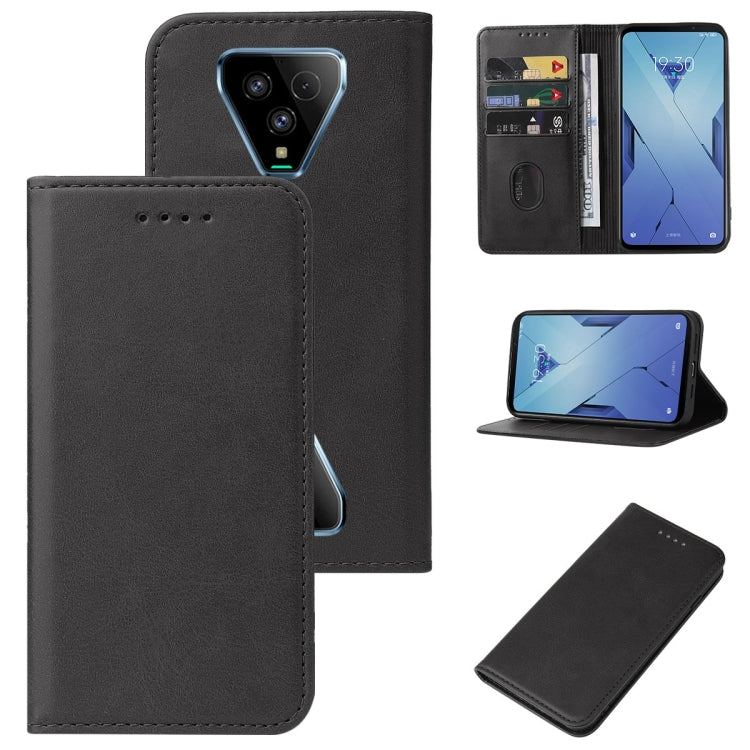 For Xiaomi Black Shark 3S Magnetic Closure Leather Phone Case