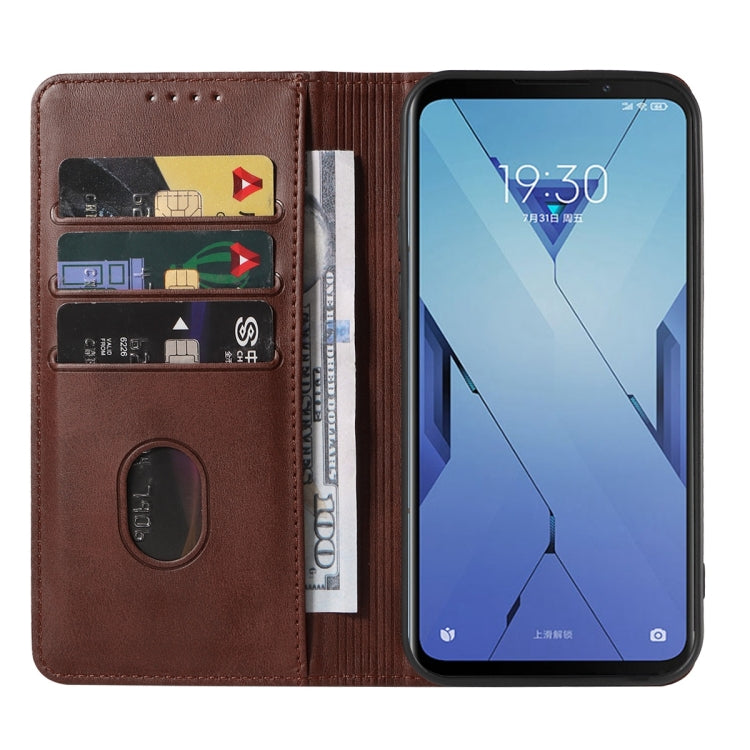 For Xiaomi Black Shark 3S Magnetic Closure Leather Phone Case