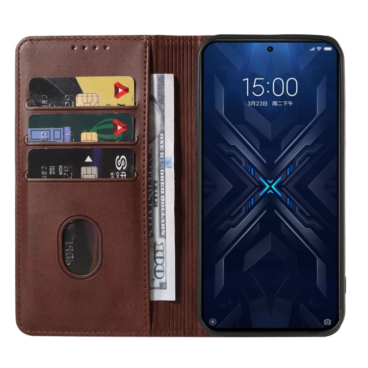 For Xiaomi Black Shark 4 / 4 Pro Magnetic Closure Leather Phone Case