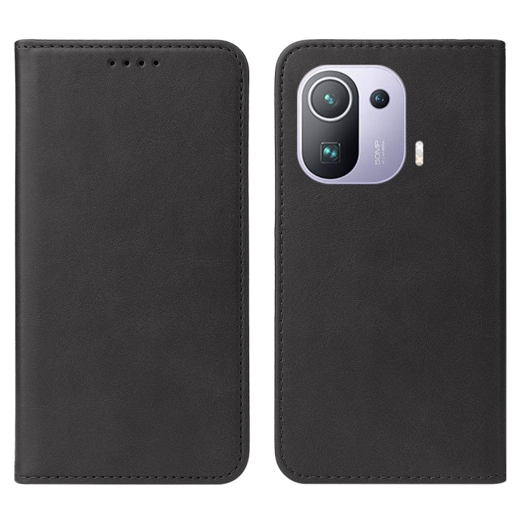 For Xiaomi Mi 11 Pro Magnetic Closure Leather Phone Case