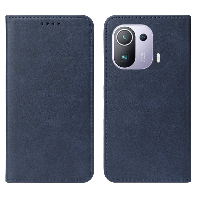 For Xiaomi Mi 11 Pro Magnetic Closure Leather Phone Case