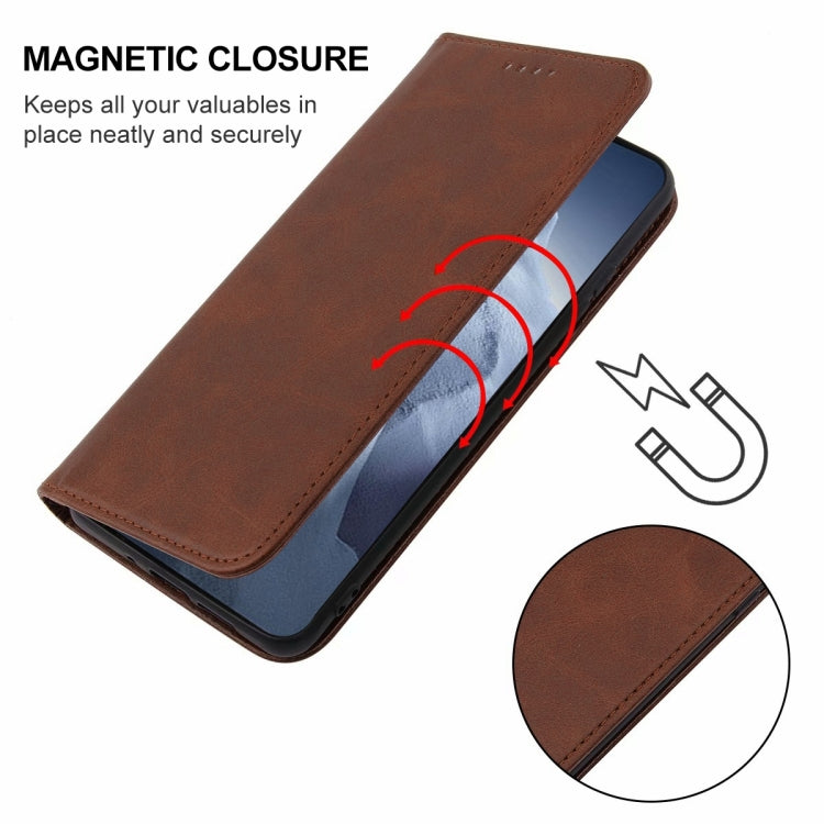 For Xiaomi Mi 11 Ultra Magnetic Closure Leather Phone Case