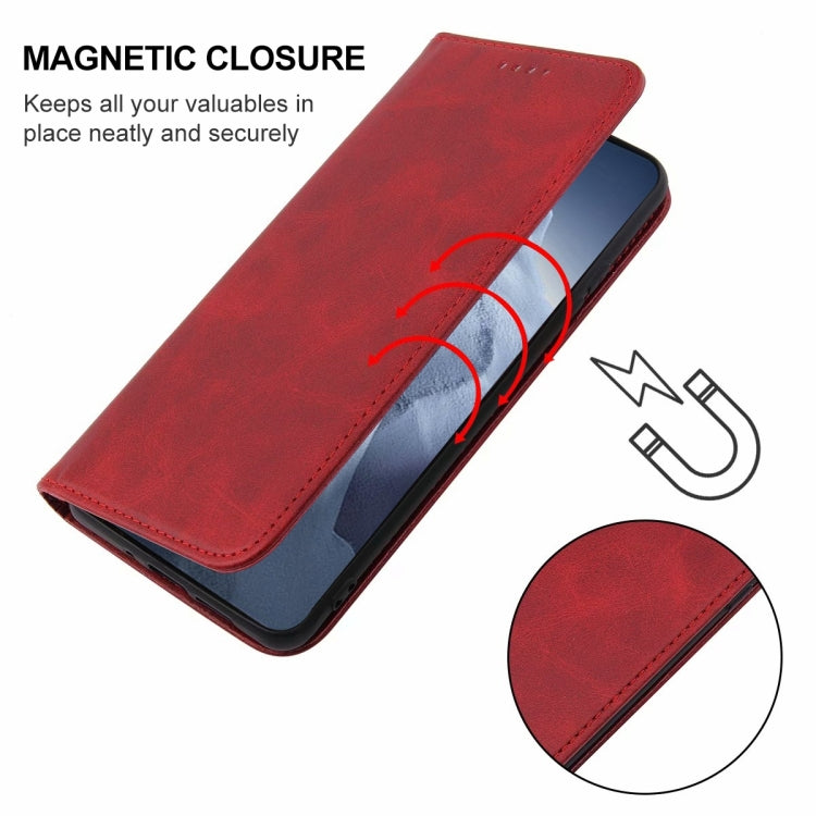 For Xiaomi Mi 11 Ultra Magnetic Closure Leather Phone Case