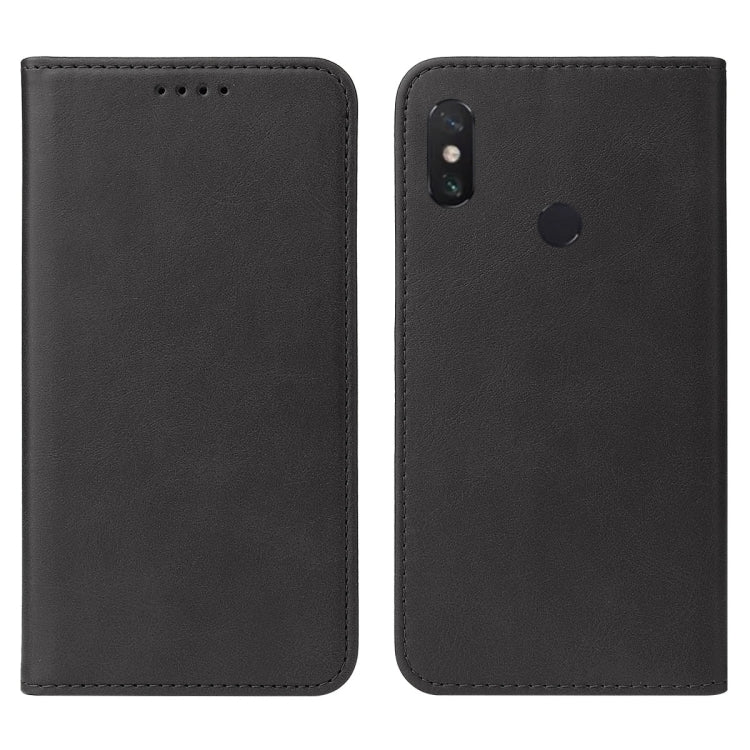 For Xiaomi Mi Max 3 Pro Magnetic Closure Leather Phone Case