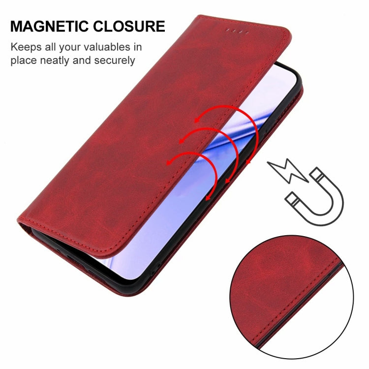 For Xiaomi Poco M2 Magnetic Closure Leather Phone Case