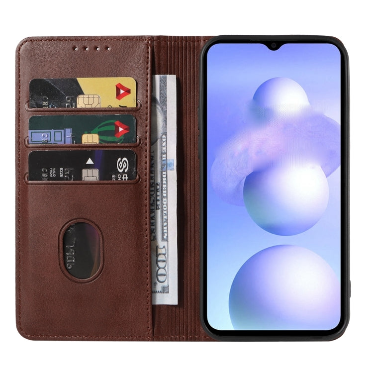 For Xiaomi Poco M4 5G Magnetic Closure Leather Phone Case