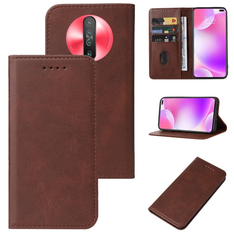 For Xiaomi Poco X2 Magnetic Closure Leather Phone Case