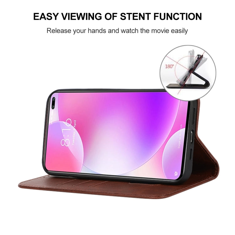 For Xiaomi Poco X2 Magnetic Closure Leather Phone Case