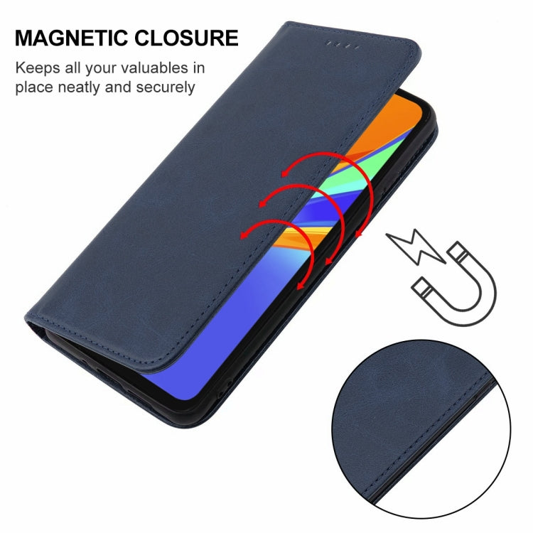 For Xiaomi Redmi 9C NFC Magnetic Closure Leather Phone Case