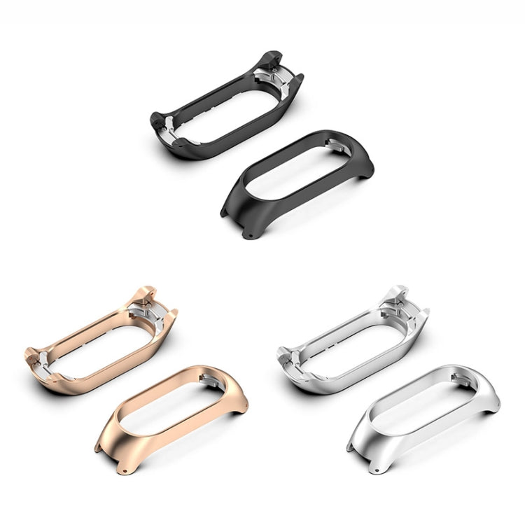 For Xiaomi Mi Band 7 / 7 NFC Metal Frame Watch Protective Case