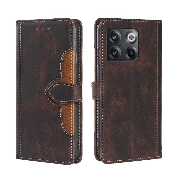 For OnePlus Ace Pro 5G Skin Feel Magnetic Buckle Leather Phone Case