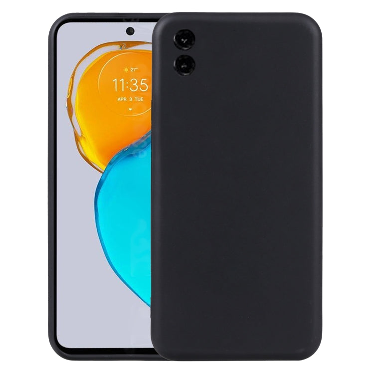 For Motorola Moto E22s TPU Phone Case(Black)
