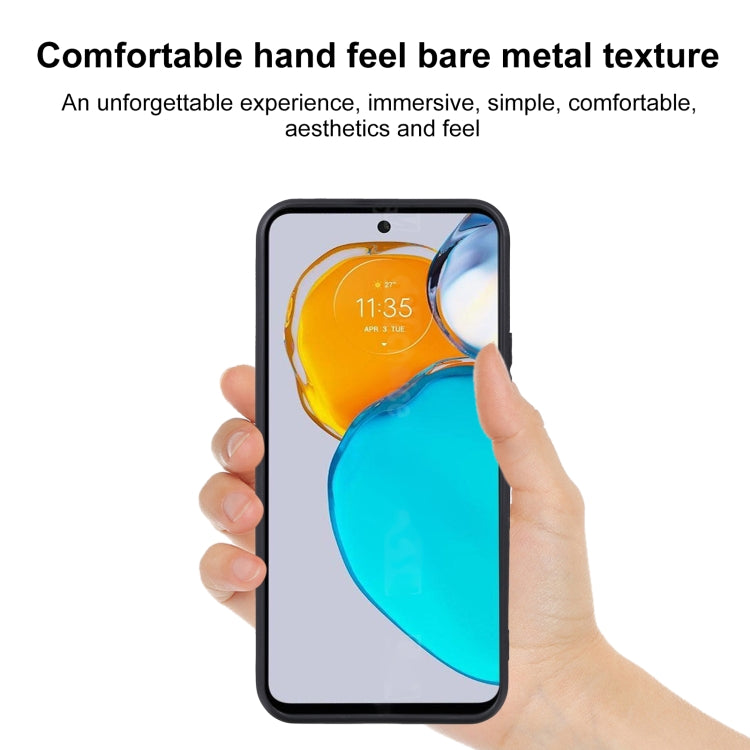 For Motorola Moto E22s TPU Phone Case(Black)