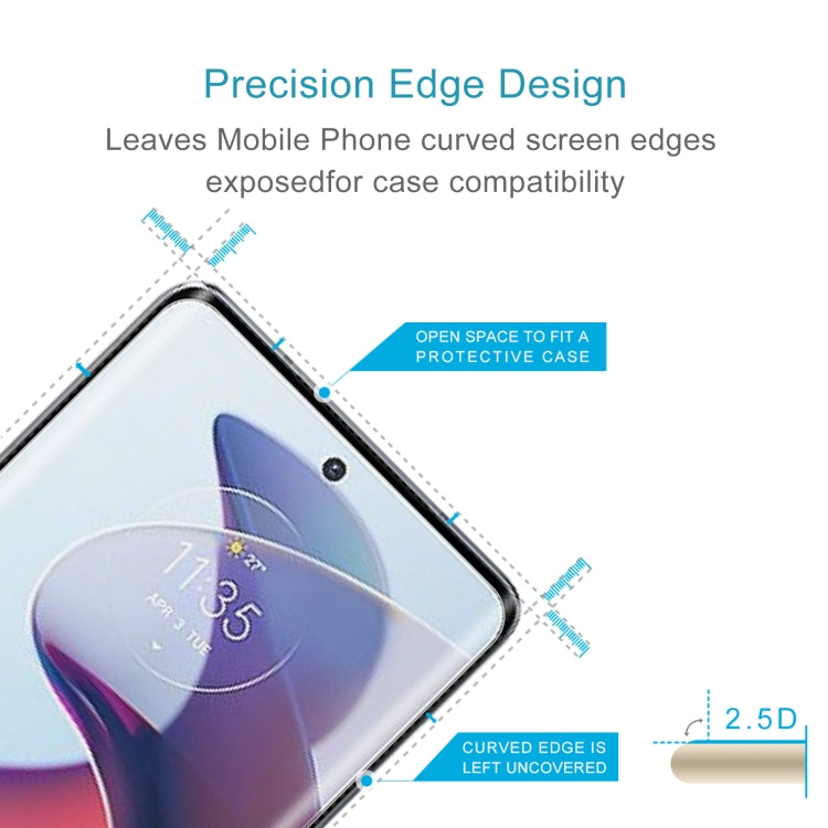 50 PCS 0.26mm 9H 2.5D Tempered Glass Film For Motorola Edge 30 Fusion / Moto S30 Pro