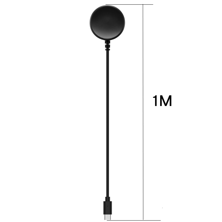 For Samsung Galaxy Watch6 / 6 Classic / 5 / Watch5 Pro / 4 / 4 classic / 3 / Active 2 / 1 Magnetic Watch Charging Cable, Style:Type-C Port