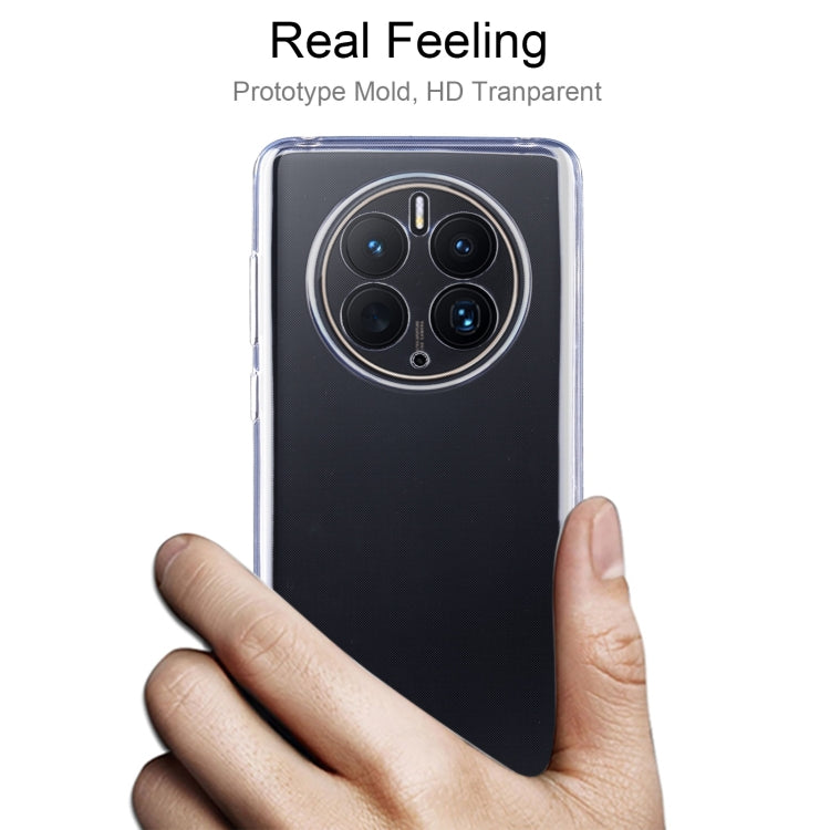For Huawei Mate 50 Pro Ultra-thin Transparent TPU Phone Case