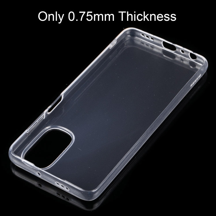 For Motorola Moto G62 Ultra-thin Transparent TPU Phone Case