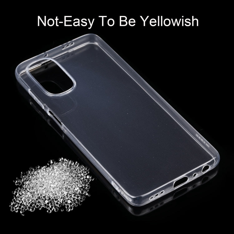 For Motorola Moto G62 Ultra-thin Transparent TPU Phone Case