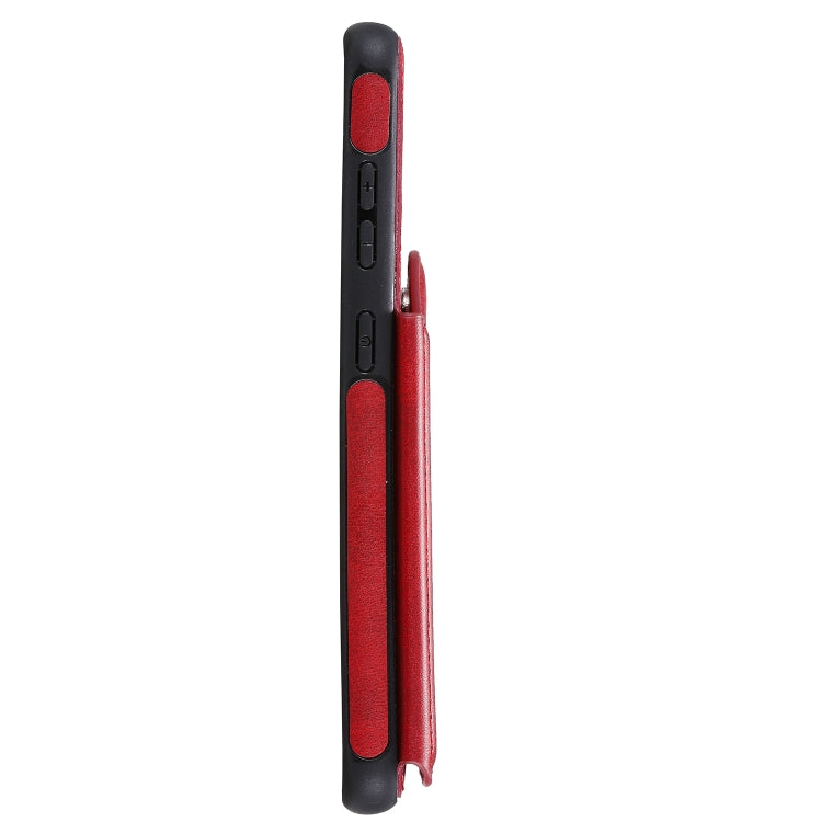 For Galaxy S20 Calf Texture Horizontal Flip Leather Case with Holder & Card Slots & Frame
