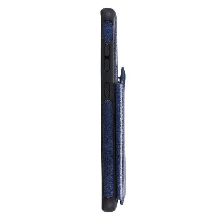 For Galaxy S20 Calf Texture Horizontal Flip Leather Case with Holder & Card Slots & Frame