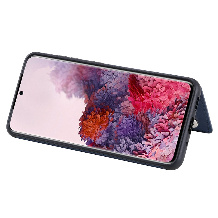 For Galaxy S20 Calf Texture Horizontal Flip Leather Case with Holder & Card Slots & Frame