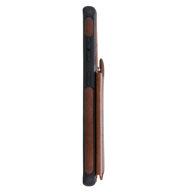 For Galaxy S20 Calf Texture Horizontal Flip Leather Case with Holder & Card Slots & Frame