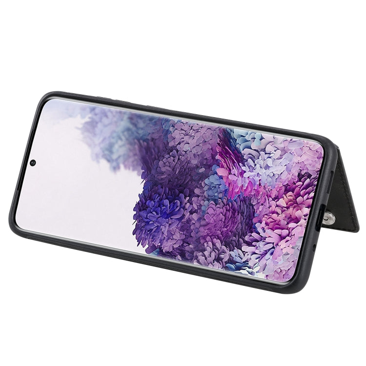 For Galaxy S20 Plus Calf Texture Horizontal Flip Leather Case with Holder & Card Slots & Frame